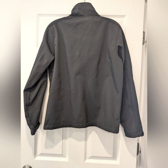 ICEBURG OUTERWEAR Women's Soft Shell Jacket Black fleece wind snow rainproof XL - Picture 2 of 8